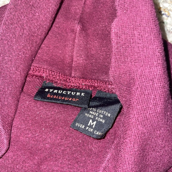 Structure clothing red turtleneck sweater long sleeve - Picture 3 of 5